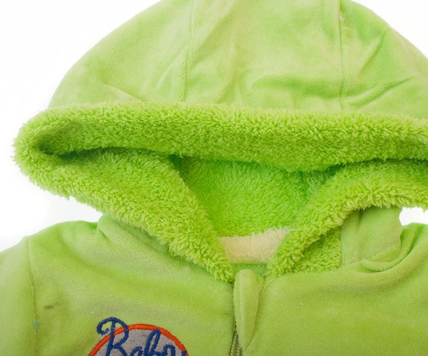 + Подарунок.Комбінезон демісезон для хлопчика "Жираф"74 розмір( 6-9 мі