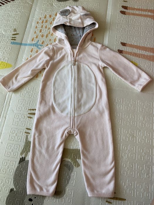 Флісовий чоловічок carter's для дівчинки 12міс.
