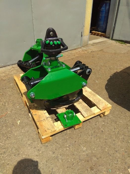 Chwytak 0,16 m3 + Rotator hydrauliczny 3T / Do bali, stosu / DOSTĘPNE