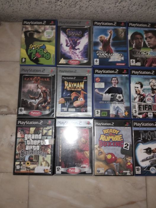 Jogos PS2 GTA / Ratchet & clank / God of War