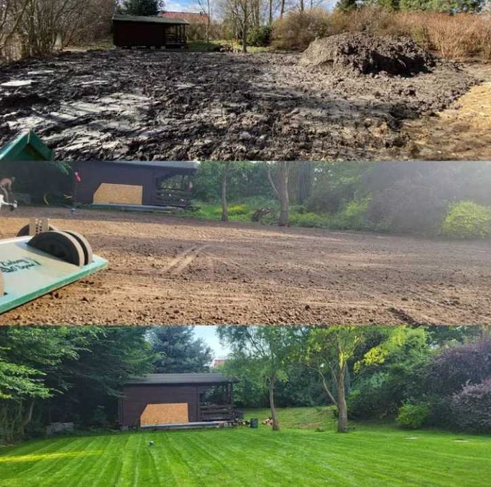 Ziemia Ogrodowa Glebogryzarka Separacyjna Wiercenie Studnia Głębinowa