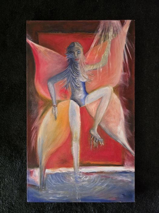 Pintura a óleo original e assinada