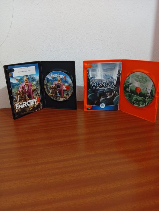 Jogos PC Far Cry 4 e Medal of Honor Allied Assault