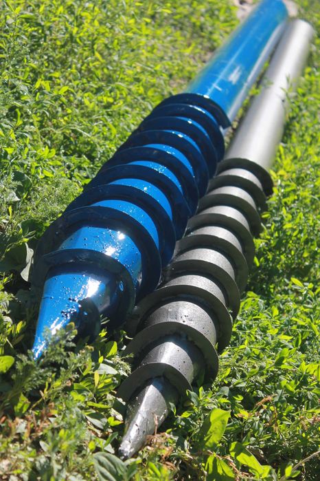 Винтовие сваи, гвинтові палі, геошурупи, наконечникі свай, доставка