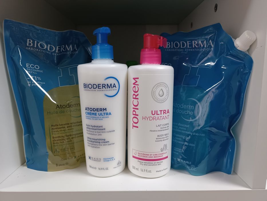 Uriage гель крем Uriage Xémose шампунь DS