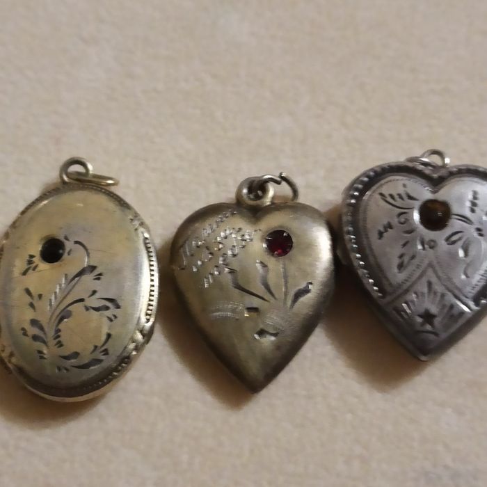 Кулон серебряный сердце