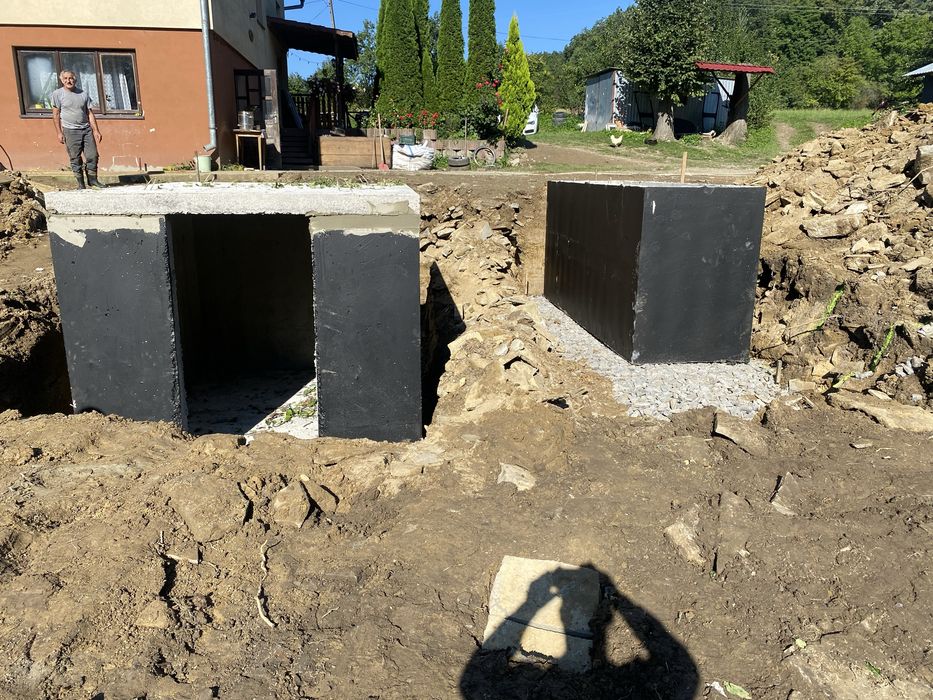 Schron betonowy piwnica betonowa ziemianka bunkier