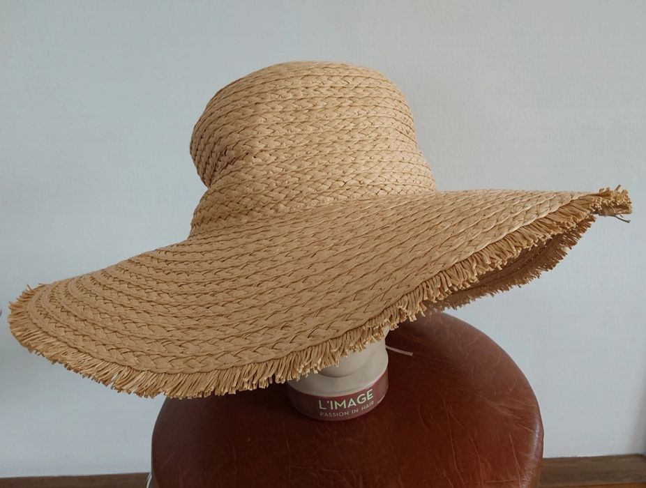 Elegance Kapelusz  słomkowy szeroki