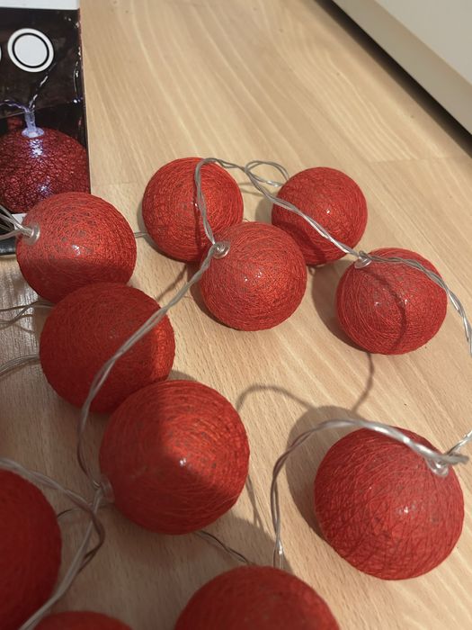 Girlanda lampki ledowe kule