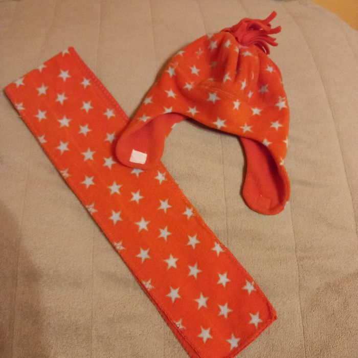 Czapka i szalik dla maluszka 62/68