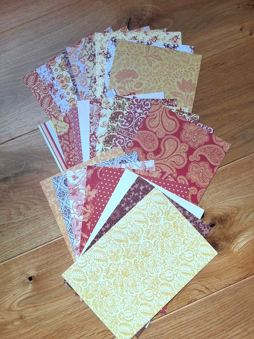 Papier do scrapbookingu - 26 sztuk A5