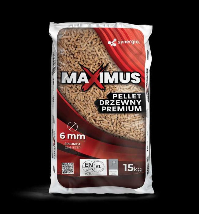 Pellet drzewny MAXIMUS klasa A1 DinPlus