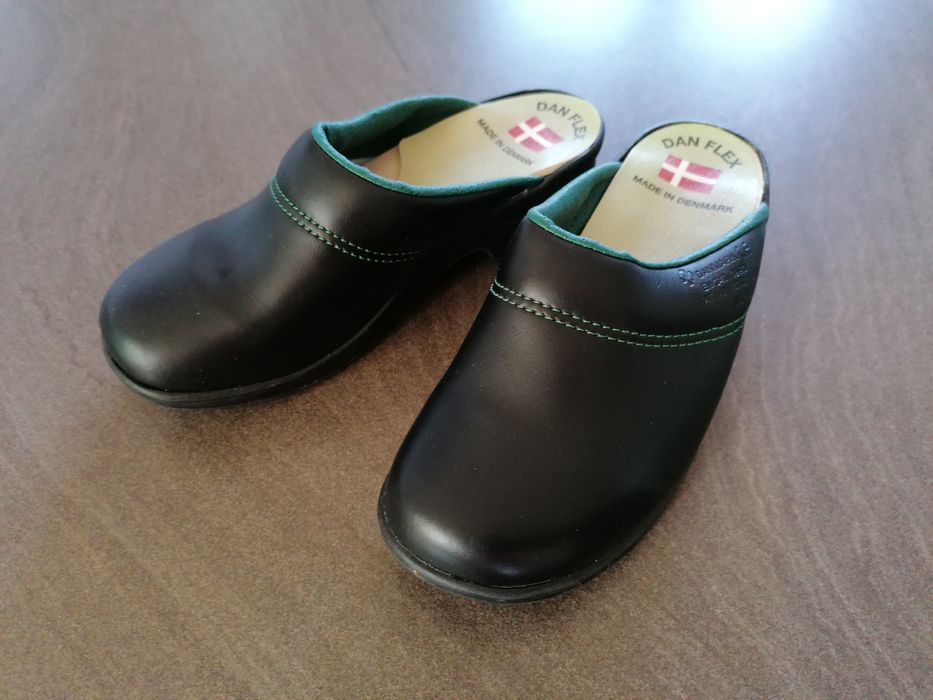 Oryginalne duńskie buty, klapki, hodaki