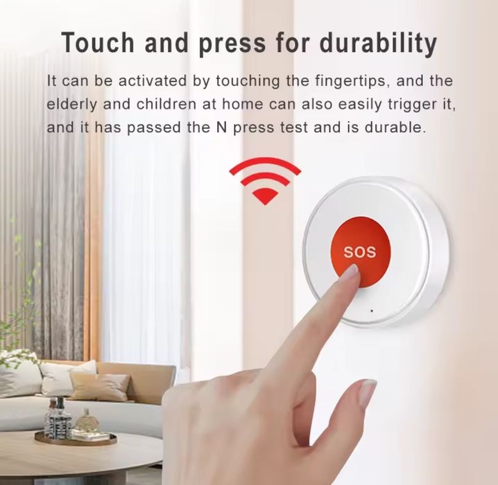 Przycisk pacjenta SOS WiFi - internet