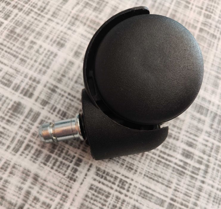 Conjunto de cinco rodas para cadeiras de escritório