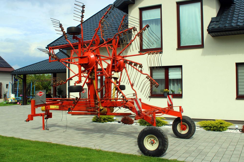 Zgrabiarka dwukaruzelowa KUHN GA 7301 nie Krone Claas  NIEMIECKA, Stan Idealny