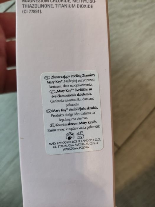 Peeling ziarnisty Mary Kay
