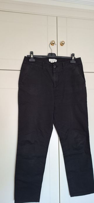 Calças Sarja Pretas Homem Tam40 NOVAS