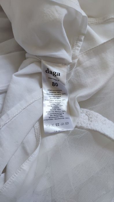 Daga sukienka dla dziewczynki rozmiar 80