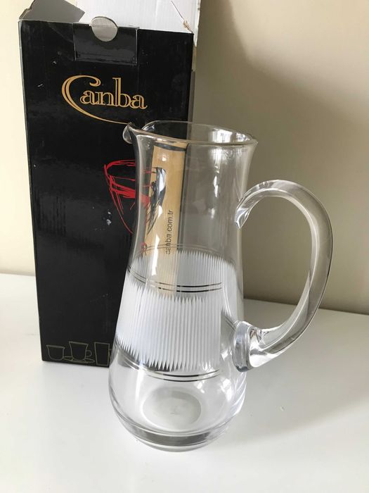 Кувшин Canba, инкрустированный металлом