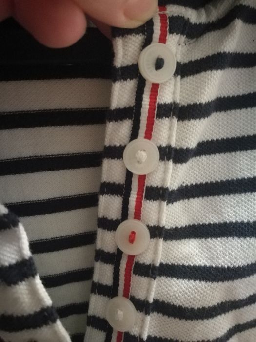 Polo Tommy Hilfiger jeans w paski xxs/xs