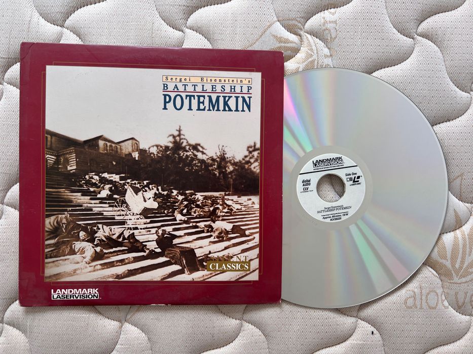 Laser disc de Sergei eisenstein . aser Disc