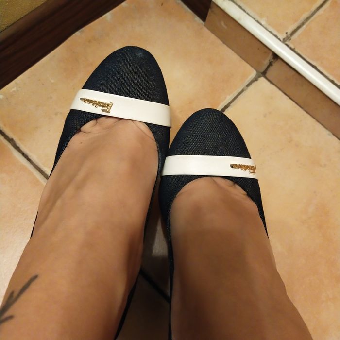 Туфли на высокой платформе