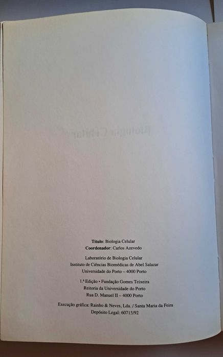 Biologia Celular