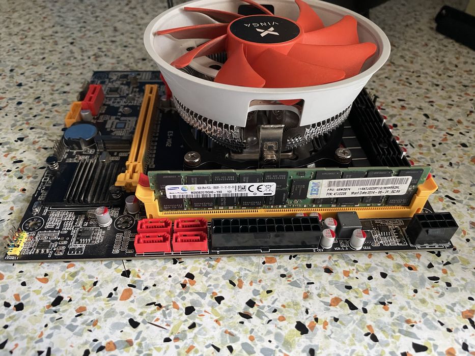 X79-E5 VG2 2011 Xeon E5-2650 v2 2х16 2.6-3.2 GHz ОЗУ 16х2GB