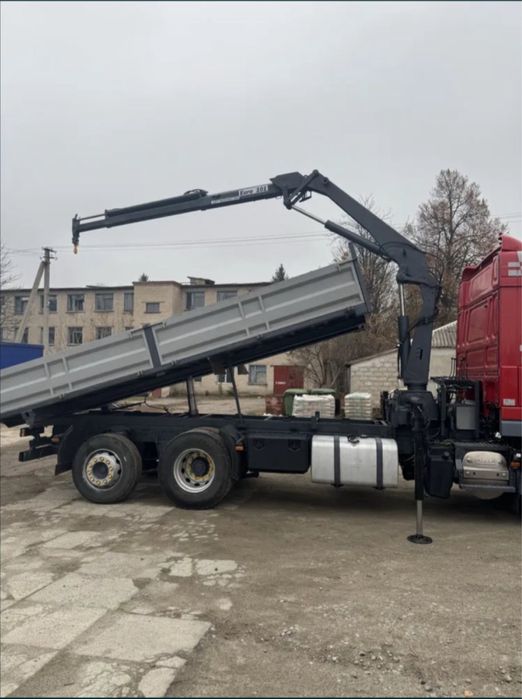 Маніпулятор, самоскид, грейфер