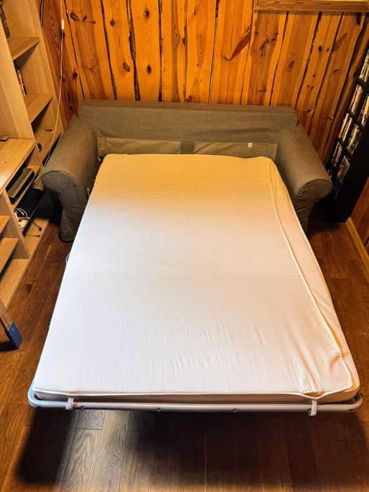 Sofa rozkładana 2-osobowa IKEA Ektorp | Stan dobry | Zdejmowany pokrowiec