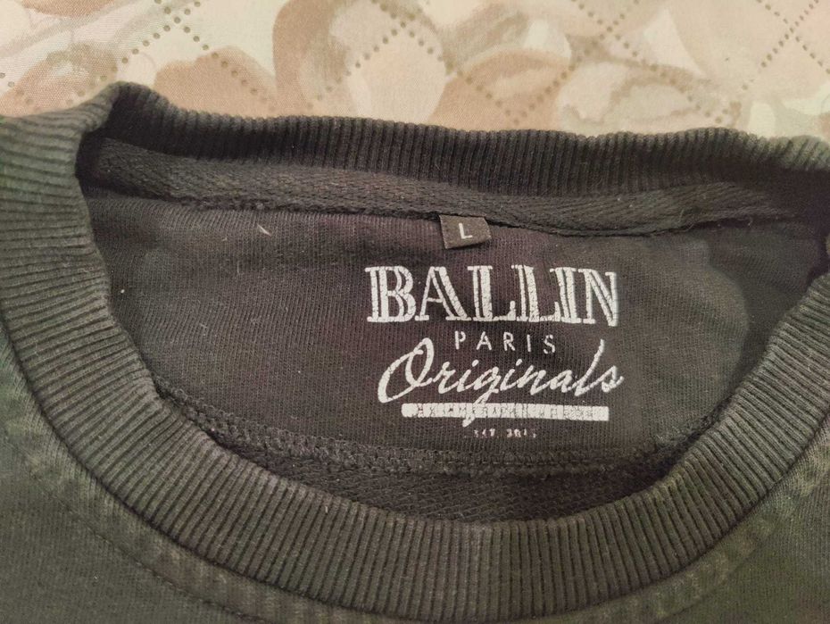 Camisola preta Ballin Paris tam. L em excelente estado
