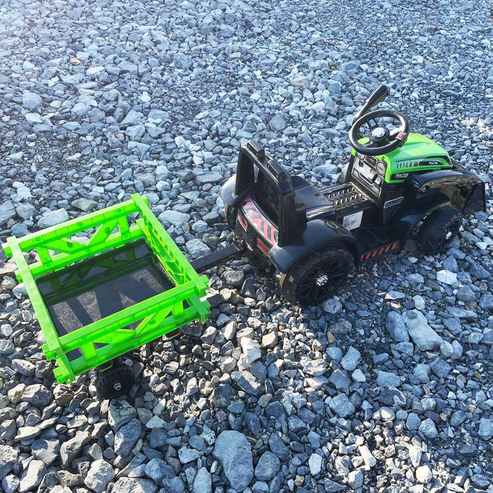 Traktor na akumulator na baterie DLA DZIECI DZWIĘKI ŚWIATŁA