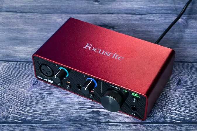 Focusrite Scarlett Solo 3ª gen - Interface Áudio