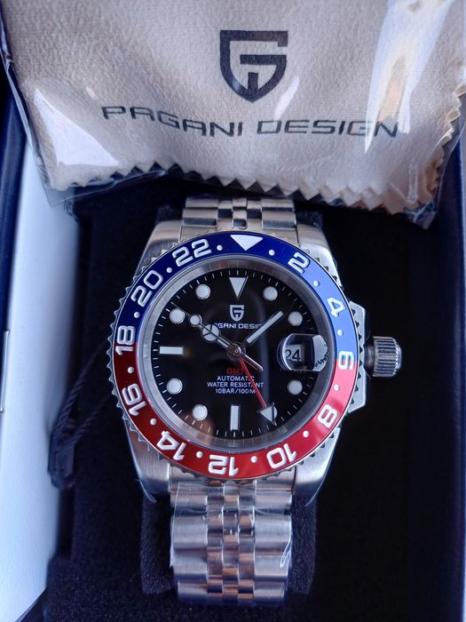 Relogio PAGANI GMT automático.