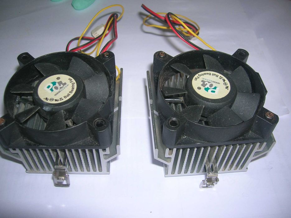 Coolers antigos socket 370.