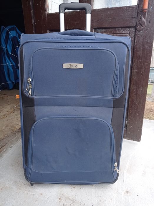 Валіза синя 50/70