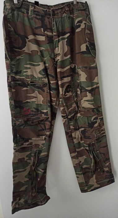Spodnie Surplus Infantry Cargo (woodland), L.
