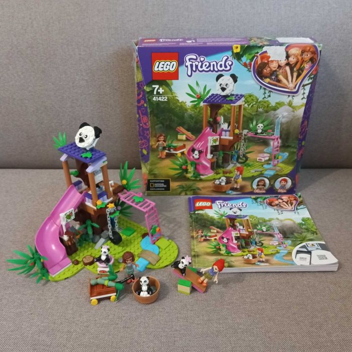 LEGO Friends Будиночок панди на дереві в джунглях 41422
