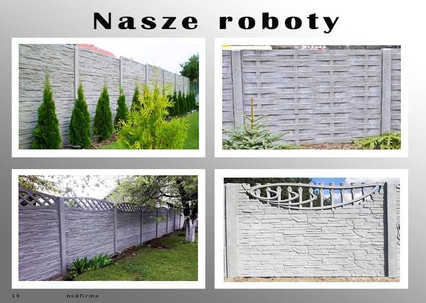 Ogrodzenie Betonowe/Montaż/Terminy od zaraz/Najlepsza cena