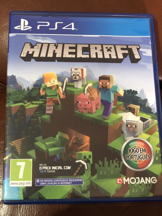 Jogo Minecraft PlayStation 4 (PS4) Lordelo • OLX Portugal