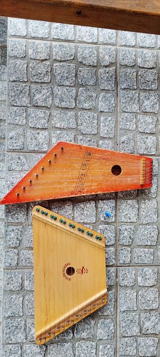 Cytra sowiecka, PRL lata 70-80 radziecka, instrument kolekcjonerski, zabawka