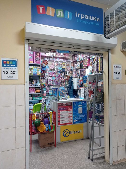 Оренда при вході в АТБ м. Дніпро, пр. О.Поля, 94 - закаса 13,5 м2