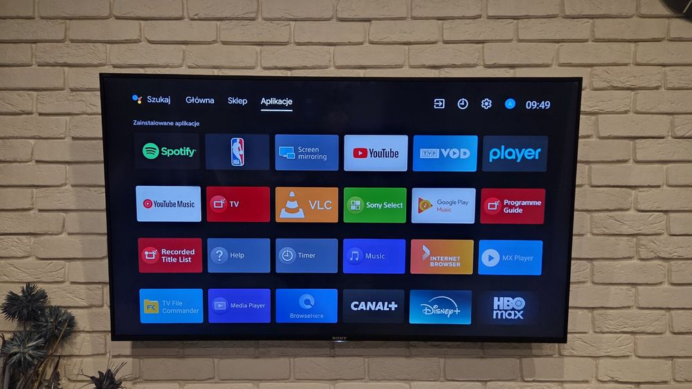 Telewizor 55", Sony Bravia 4K