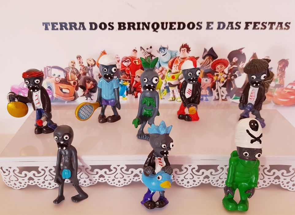 Conjunto 8 pcs Plants vs. Zombies (Portes Incluídos)