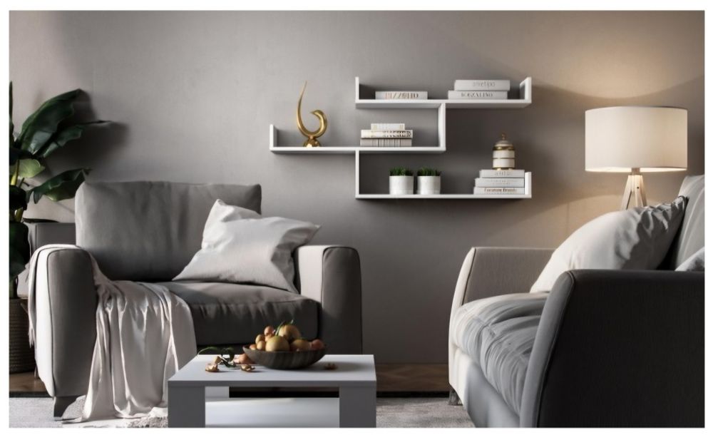 Полиця нова біла