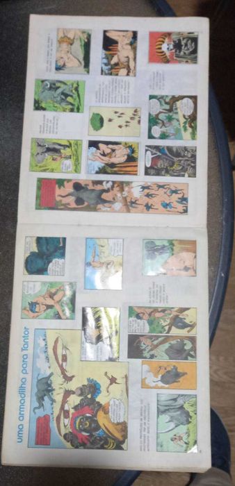 Caderneta de cromos completa  Tarzan Edição da agência portuguesa de revistas  1° Edição 1975