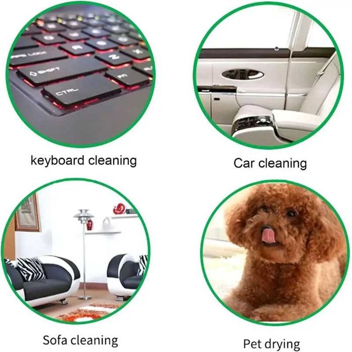 Воздуходувка 2 в 1 беспроводная электрическая для листьев, пылесборник