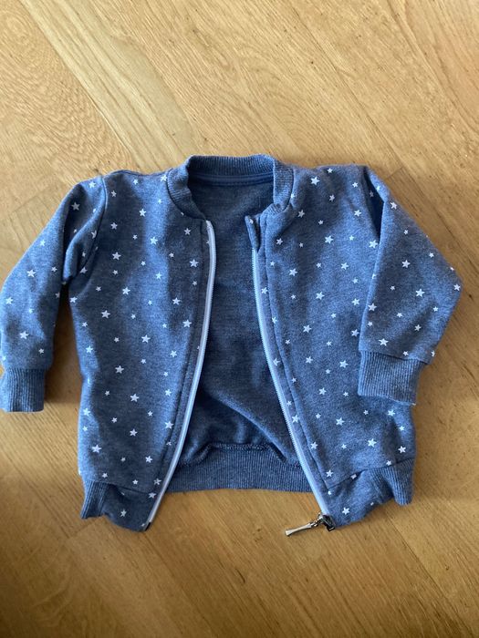 Rozpinaną bluza rozmiar 68 dla dziewczynki