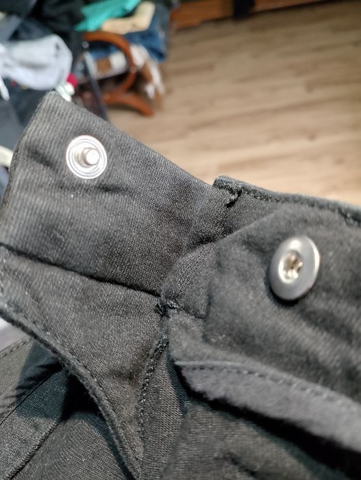 Czarne Damskie Spodnie Jeansowe Dżinsowe Acne Studios Skinny Fit
